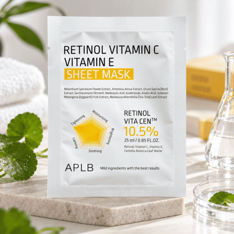APLB Retinol Vitamin C Vitamin E Sheet Mask